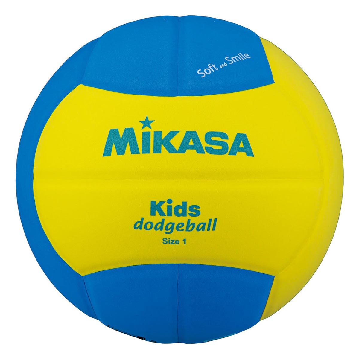 ミカサ MIKASA　スマイルドッジボール 1号球 SD10-YBL イエロー/ブルー イエロー/ブルー