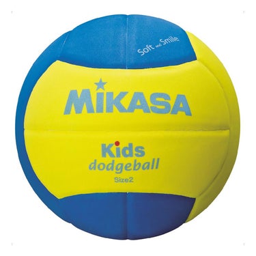 ミカサ MIKASA　ドッジボール スマイルドッジボール2号 SD20-YBL イエロー/ブルー イエロー/ブルー