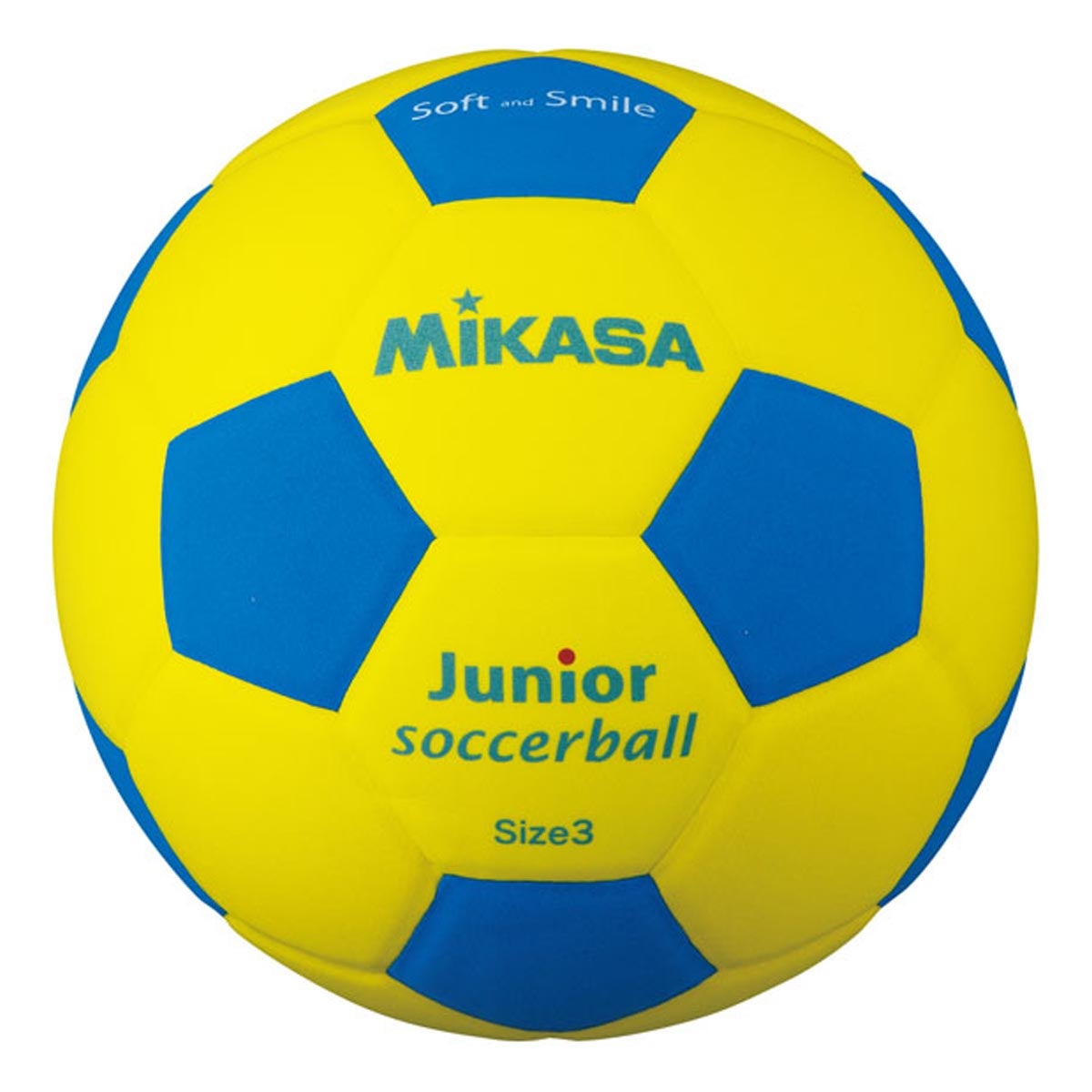 ミカサ MIKASA　スマイルサッカー軽量 3号球 SF3J-YBL イエロー/ブルー イエロー/ブルー
