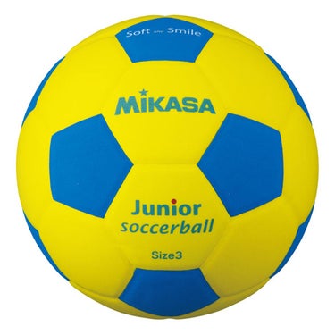 ミカサ MIKASA　スマイルサッカー軽量 3号球 SF3J-YBL イエロー/ブルー イエロー/ブルー
