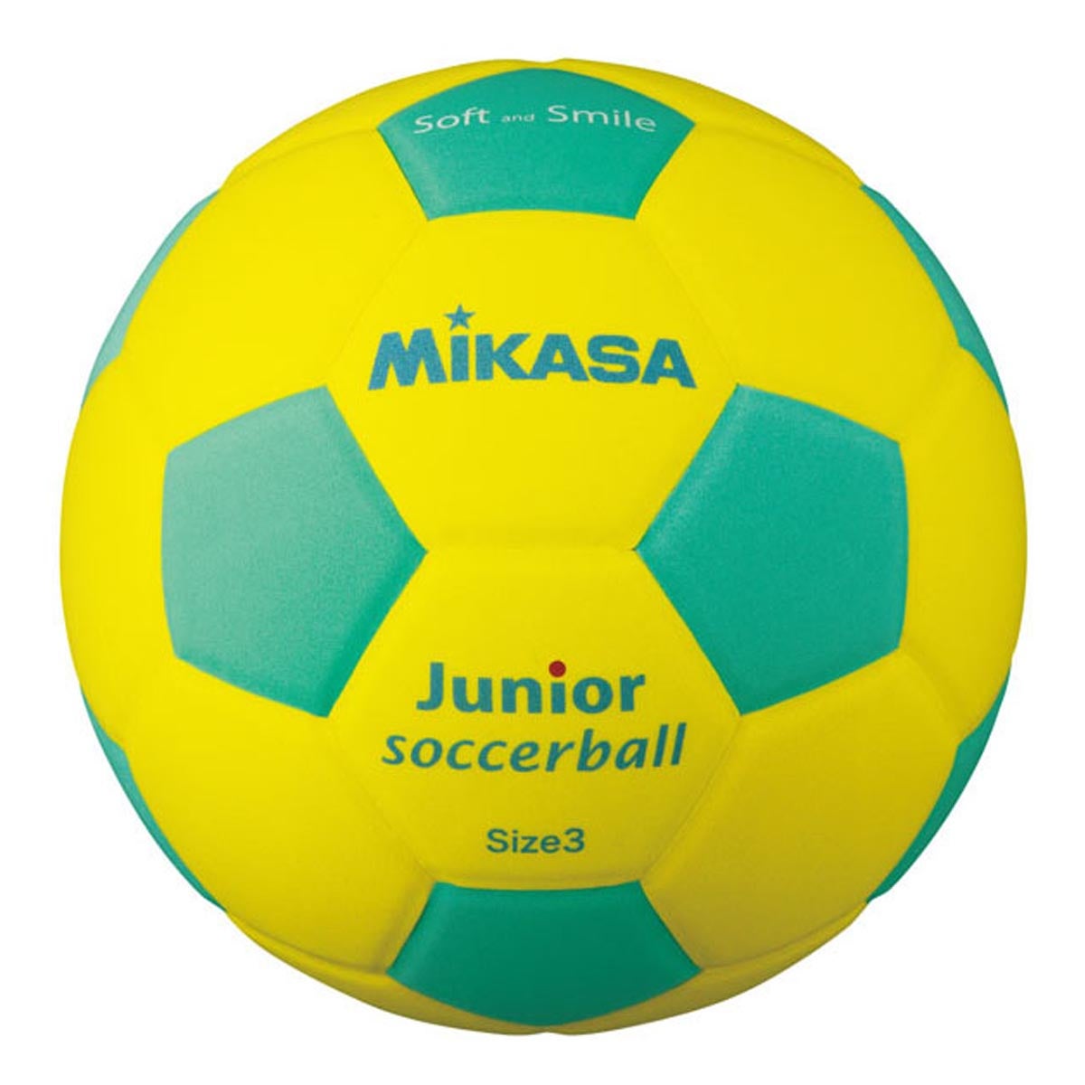 ミカサ MIKASA　スマイルサッカー軽量 3号球 SF3J-YLG イエロー/グリーン イエロー/グリーン