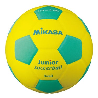 ミカサ MIKASA　スマイルサッカー軽量 3号球 SF3J-YLG イエロー/グリーン イエロー/グリーン