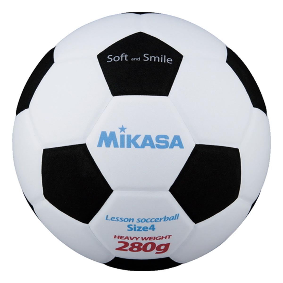 ミカサ MIKASA　スマイルサッカー 4号球 SF428-WBK ホワイト/ブラック ホワイト/ブラック