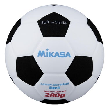 ミカサ MIKASA　スマイルサッカー 4号球 SF428-WBK ホワイト/ブラック ホワイト/ブラック