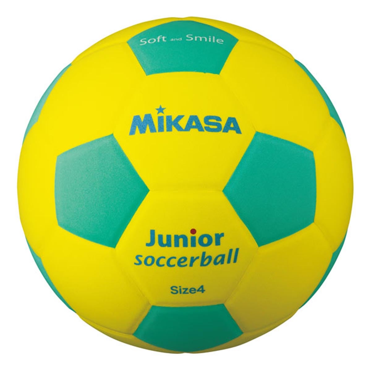 ミカサ MIKASA　スマイルサッカー軽量 4号球 SF4J-YLG イエロー/グリーン イエロー/グリーン