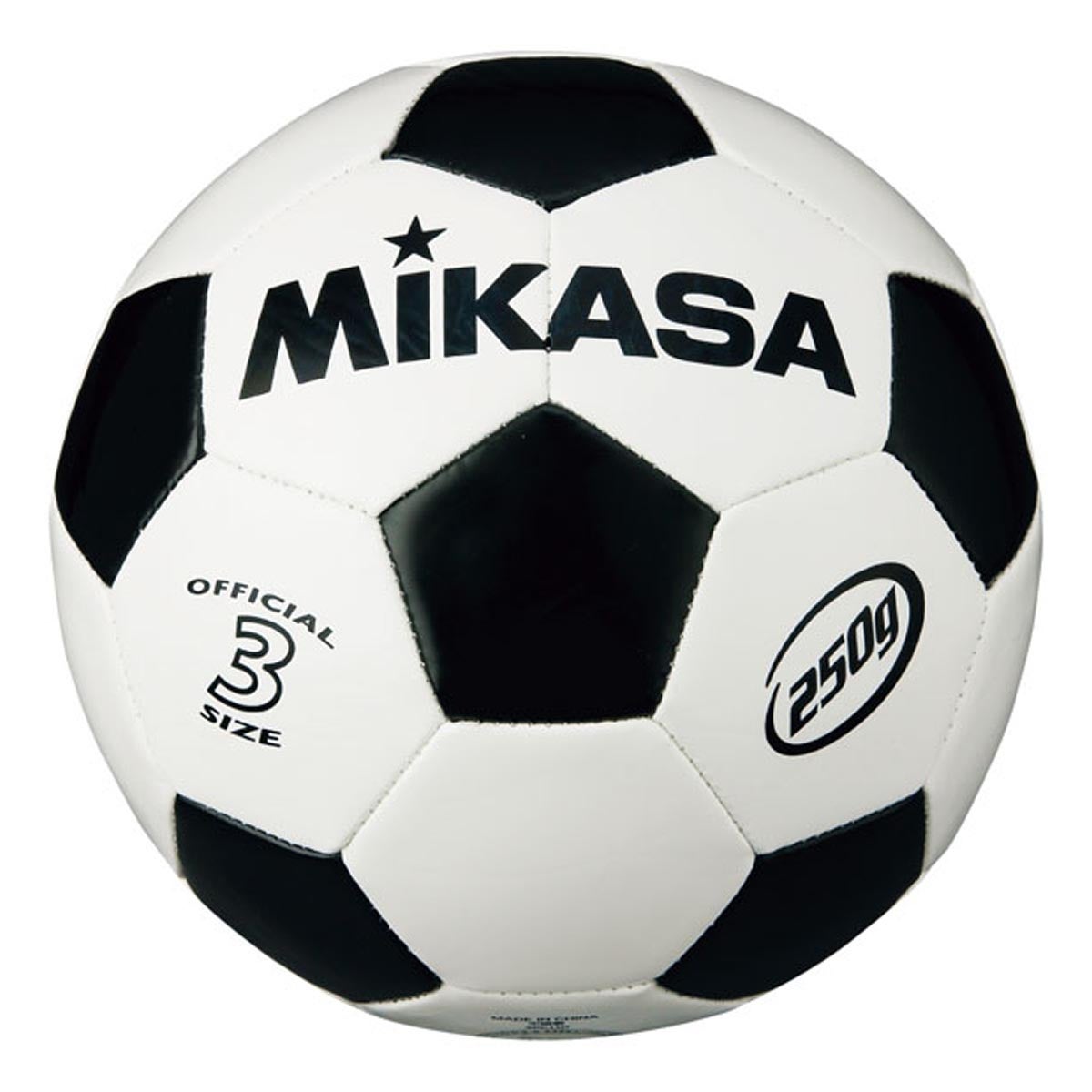 ミカサ MIKASA　ジュニアサッカーボール3号球 SVC303WBK ホワイト/ブラック ホワイト/ブラック