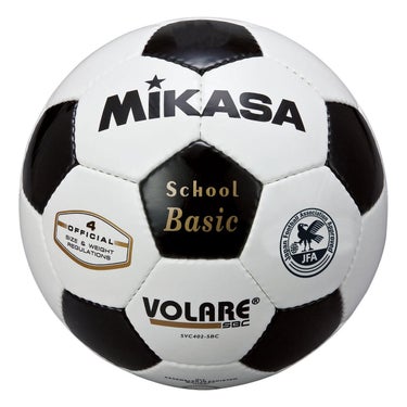ミカサ MIKASA　検定球 4号 SVC402SBC ホワイト×ブラック（WBK） ホワイト×ブラック（WBK）