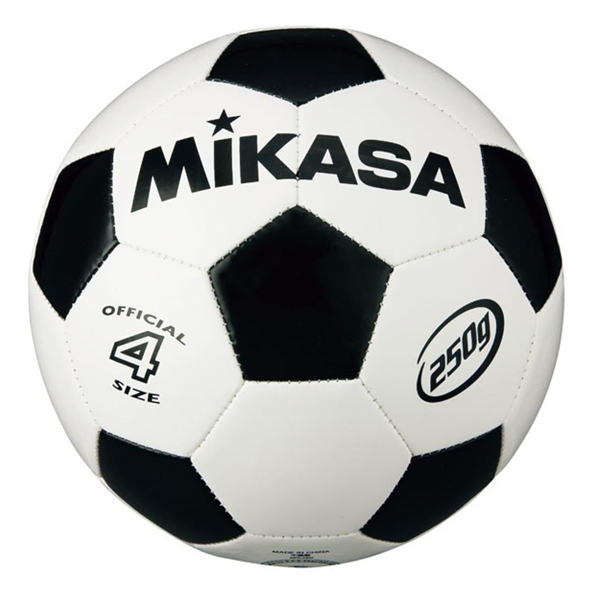 ミカサ MIKASA　ジュニアサッカーボール 4号球 SVC403-WBK ホワイト/ブラック ホワイト/ブラック