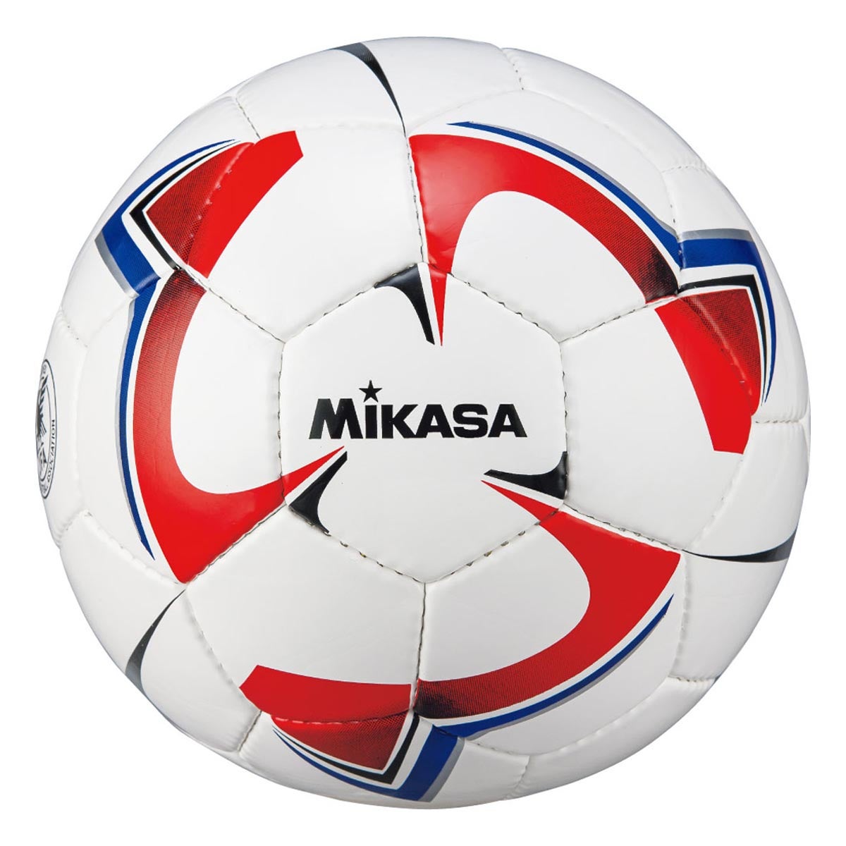 ミカサ MIKASA　サッカー4号 検定球 SVC40V-W-RBL 赤青 赤青
