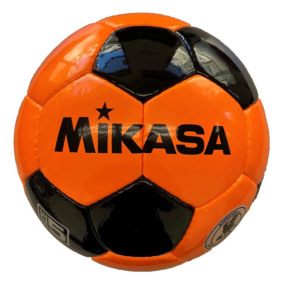 ミカサ MIKASA　手縫い 検定5号球 SVC501-BO オレンジ×ブラック オレンジ×ブラック