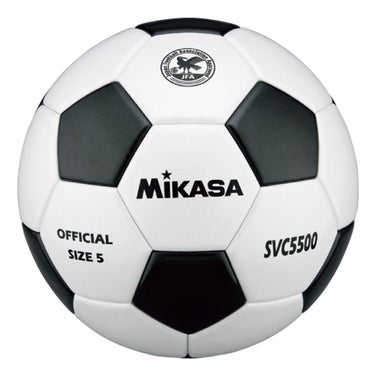 ミカサ MIKASA　検定球 5号 貼り SVC5500-WBK ホワイト×ブラック ホワイト×ブラック