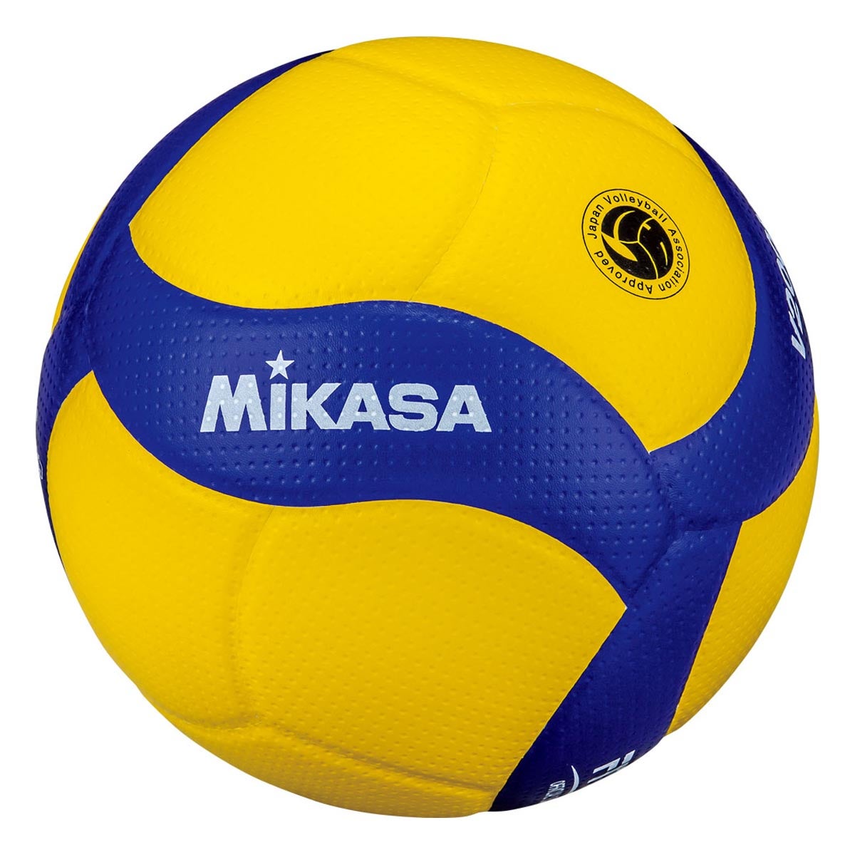 ミカサ MIKASA 国際公認球 検定球 5号 V200W ブルー×イエロー バレーボール ボール 商品外観