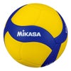 ミカサ MIKASA　バレーボール練習球 5号 鈴入り V330W-BL ブルー×イエロー　 ブルー×イエロー