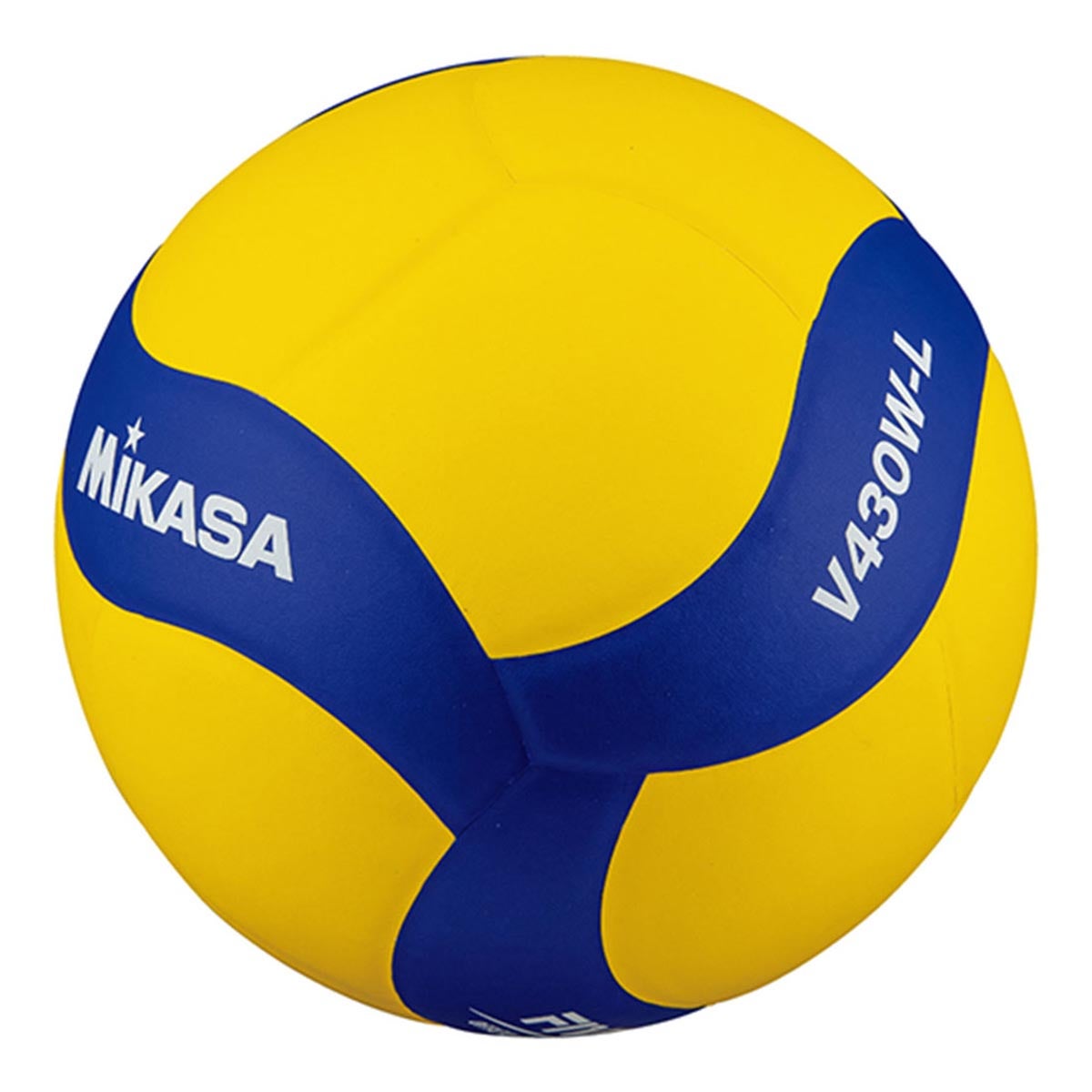 ミカサ MIKASA　バレーボール 軽量練習球 4号 V430W-L ブルー×イエロー ブルー×イエロー