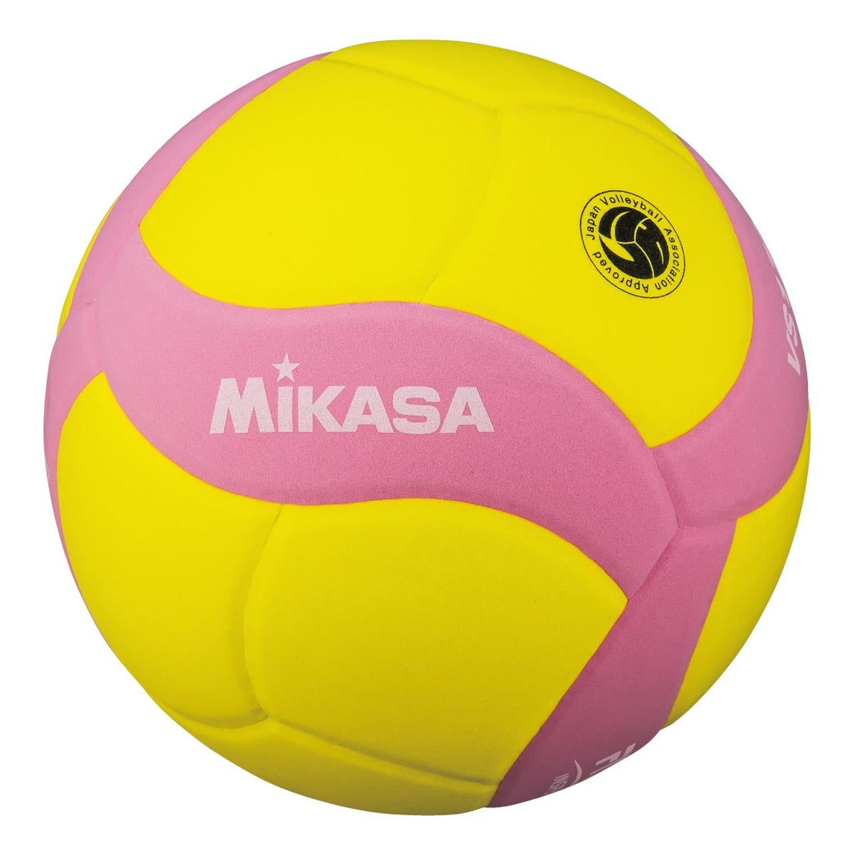 ミカサ MIKASA　FIVB 公認スマイルバレー 5号 VS170W-Y-P イエロー×ピンク　 イエロー×ピンク