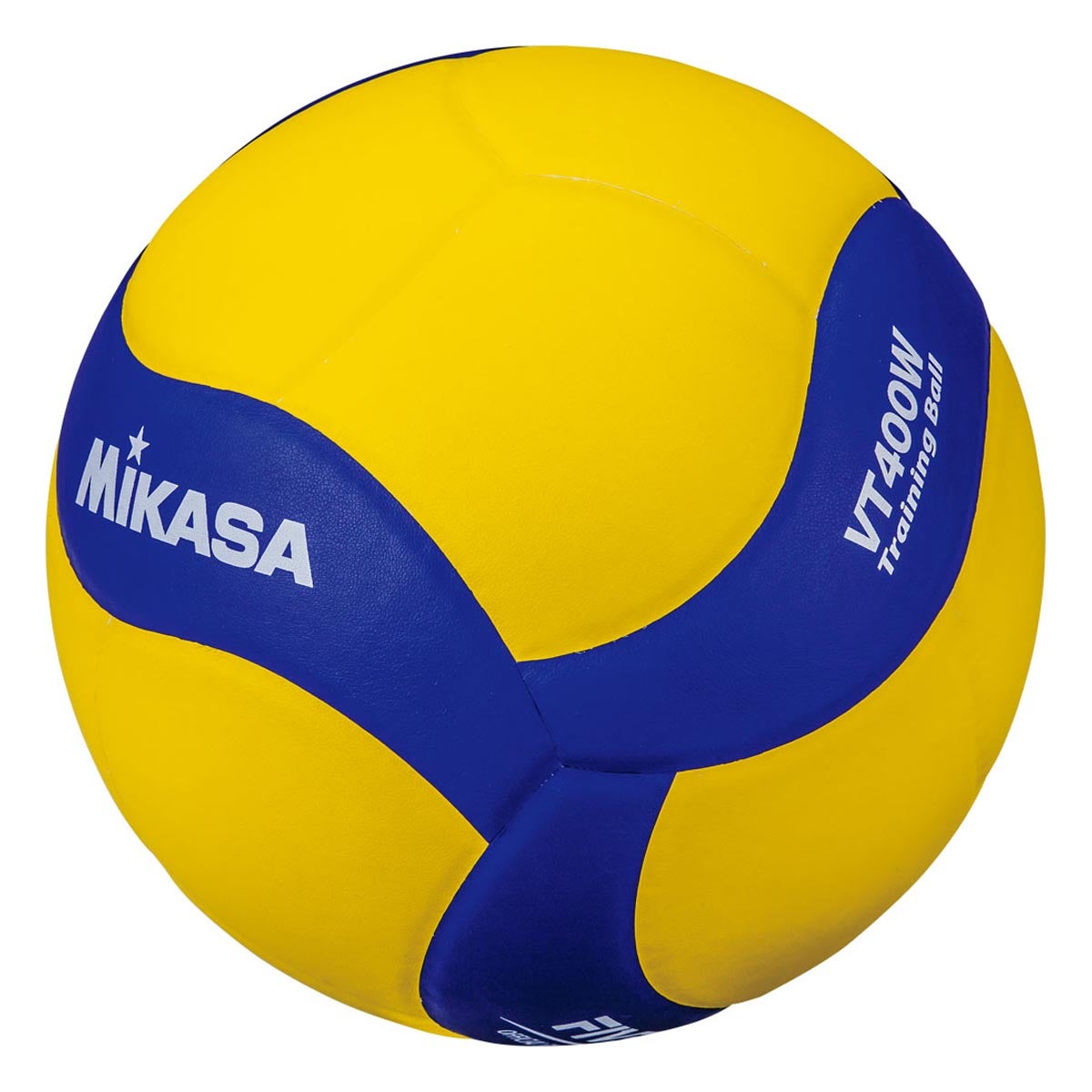 ミカサ MIKASA トレーニングボール 4号 VT400W ブルー×イエロー ボール 商品外観