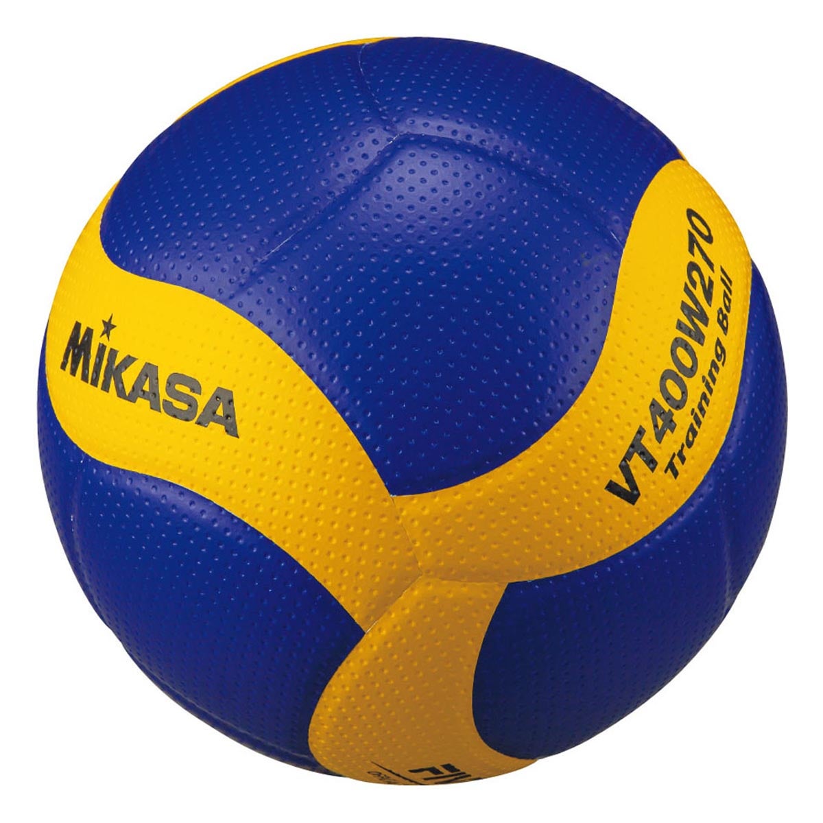 ミカサ MIKASA　バレー 4号 トレーニング 270G VT400W270 ブルー×イエロー ブルー×イエロー