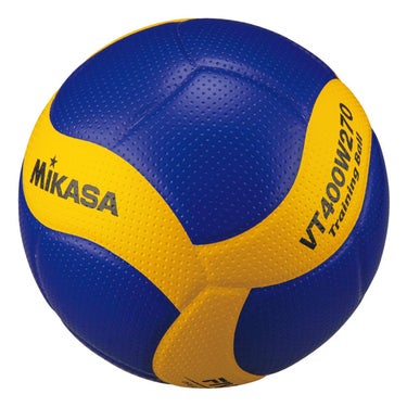 ミカサ MIKASA　バレー 4号 トレーニング 270G VT400W270 ブルー×イエロー ブルー×イエロー