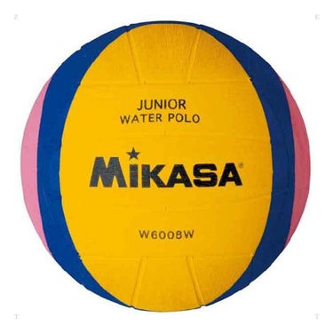 ミカサ MIKASA　ジュニア練習球 W6008W イエロー×ブルー×ピンク イエロー×ブルー×ピンク