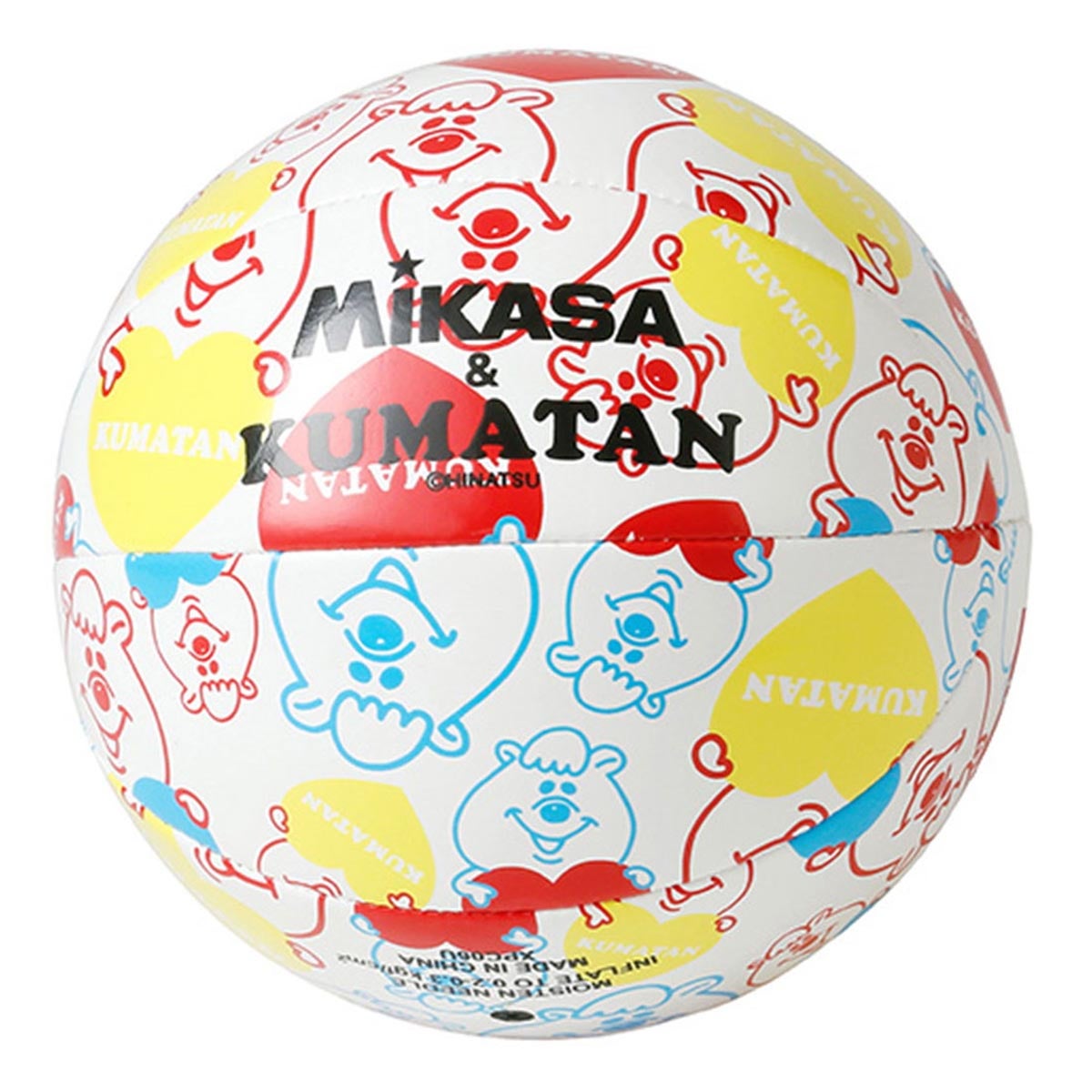ミカサ MIKASA MIKASA＆KUMATANバスケット WCJKU-B1.5-MC バスケットボール ボール 正面