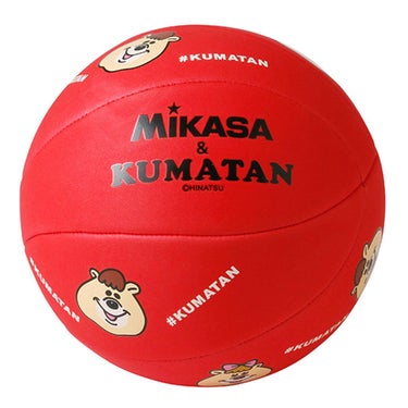 ミカサ MIKASA MIKASA＆KUMATANバスケット WCJKU-B5-R バスケットボール ボール 正面