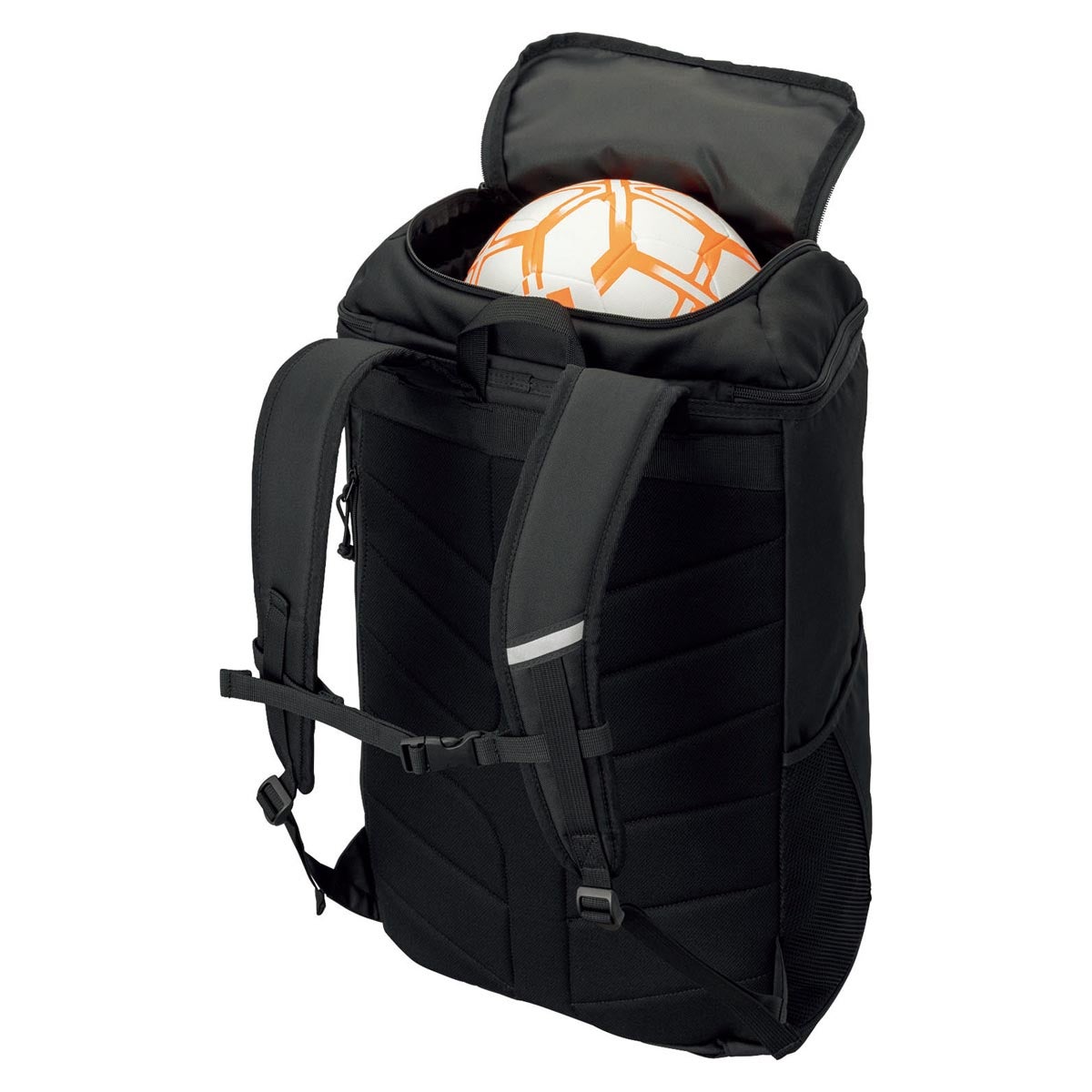 アディダス adidas ボール用デイパック ADP48BK ブラック 商品外観 背面