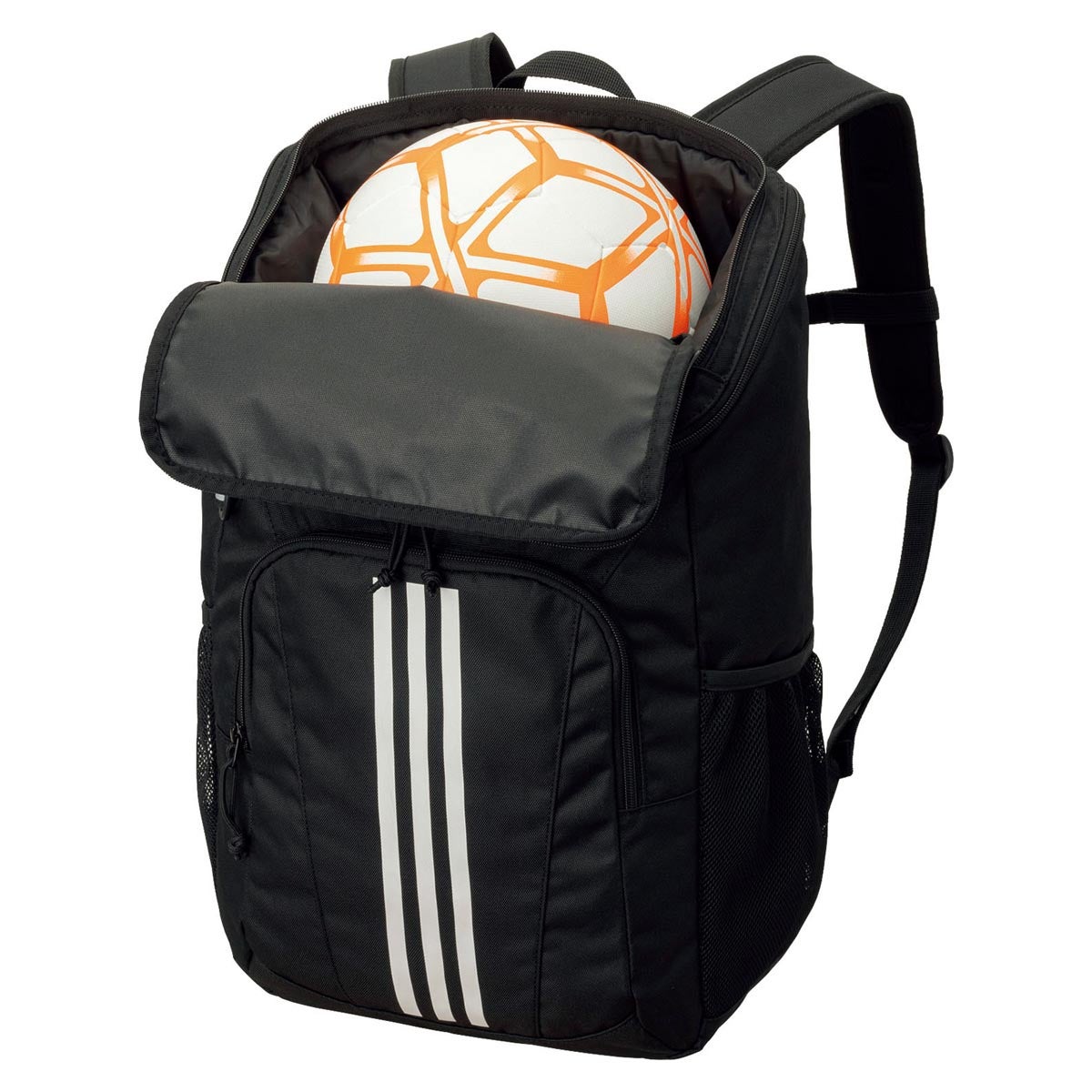 アディダス adidas ボール用デイパック ADP50BK ブラック 商品外観 側面