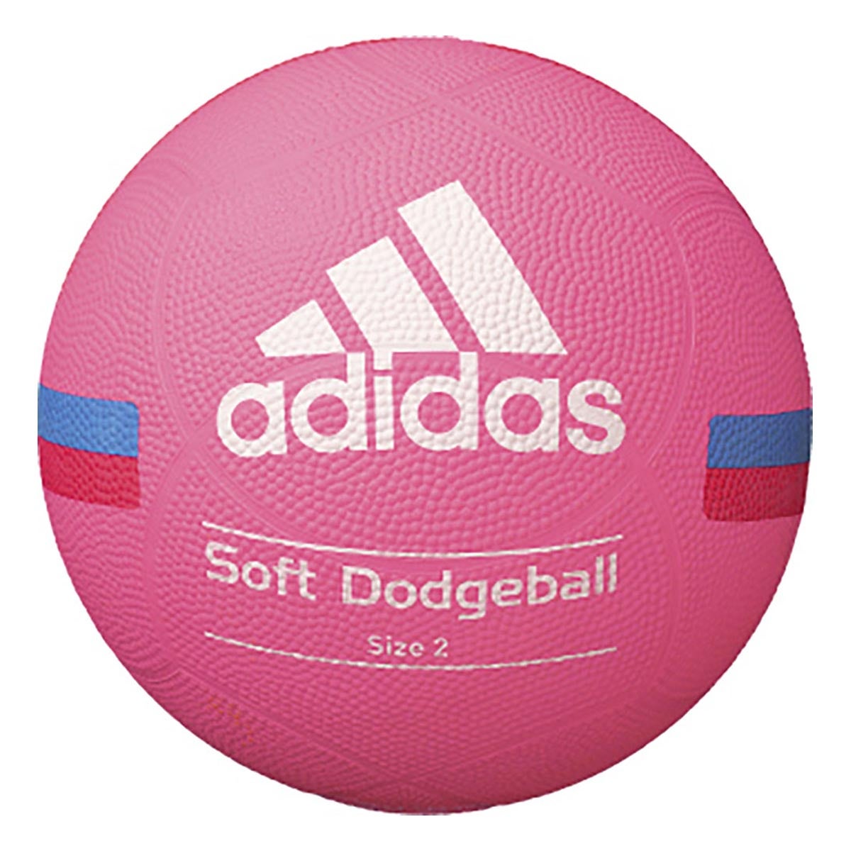 アディダス adidas　ソフトドッジボール 2号 AD212P ピンク ピンク