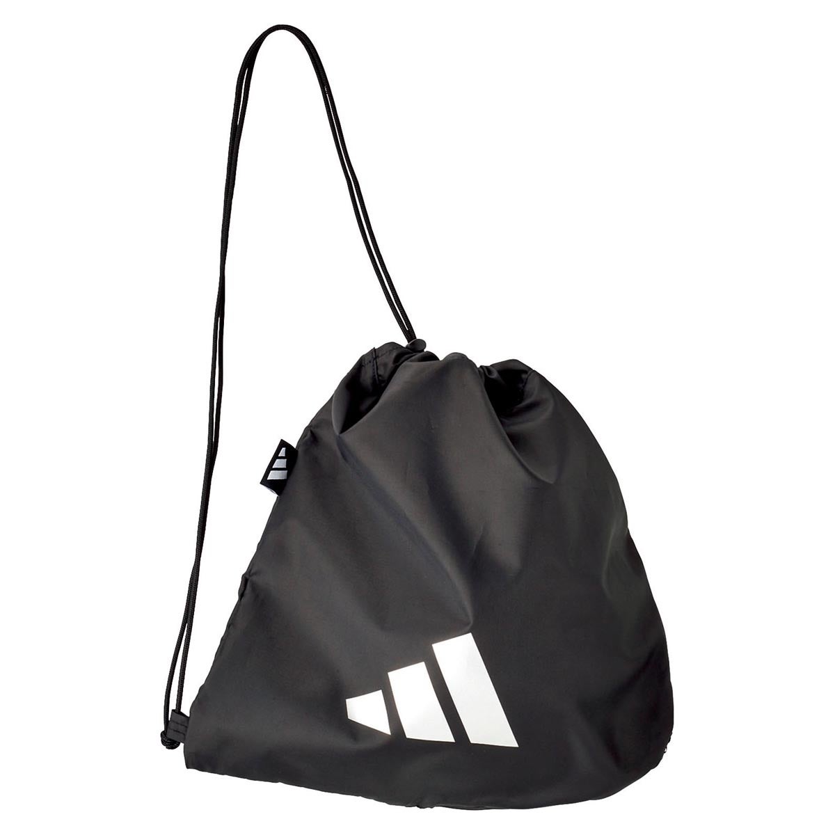 アディダス adidas ボールバッグ 1個入れ AKM23BKSL ブラック×メットシルバー 商品外観 背面