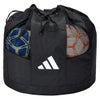 アディダス adidas　ボールバッグ 10個入れ AKN12BK ブラック ブラック