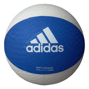 アディダス adidas　ソフトバレーボール AVSBW 青×白　 青×白