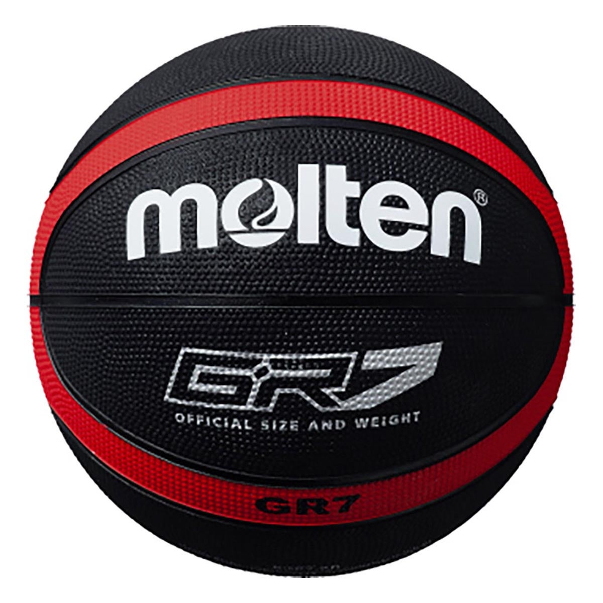 モルテン molten　GR7 7号球 BGR7-KR ブラック×レッド　 ブラック×レッド