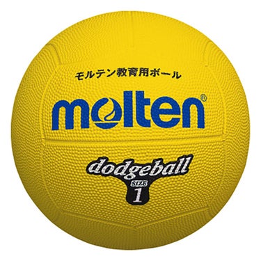 モルテン molten　ドッジボール 1号球 D1Y 黄　 黄