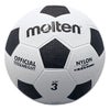 モルテン molten　亀甲ゴムサッカー 3号球 F3W 白×黒　 白×黒