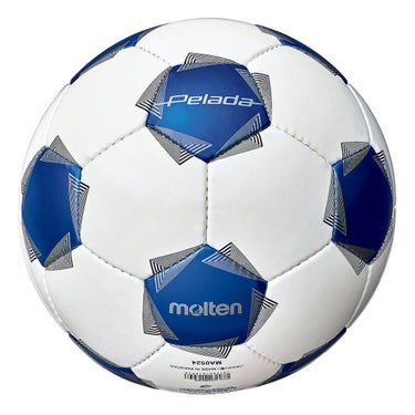 モルテン molten ペレーダ 3000 5号 F5K3000-WB 白青 サッカーボール ボール 正面