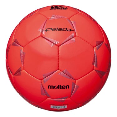 モルテン molten ペレーダ 4000 5号 F5K4000-O 蛍光オレンジ サッカーボール ボール 正面