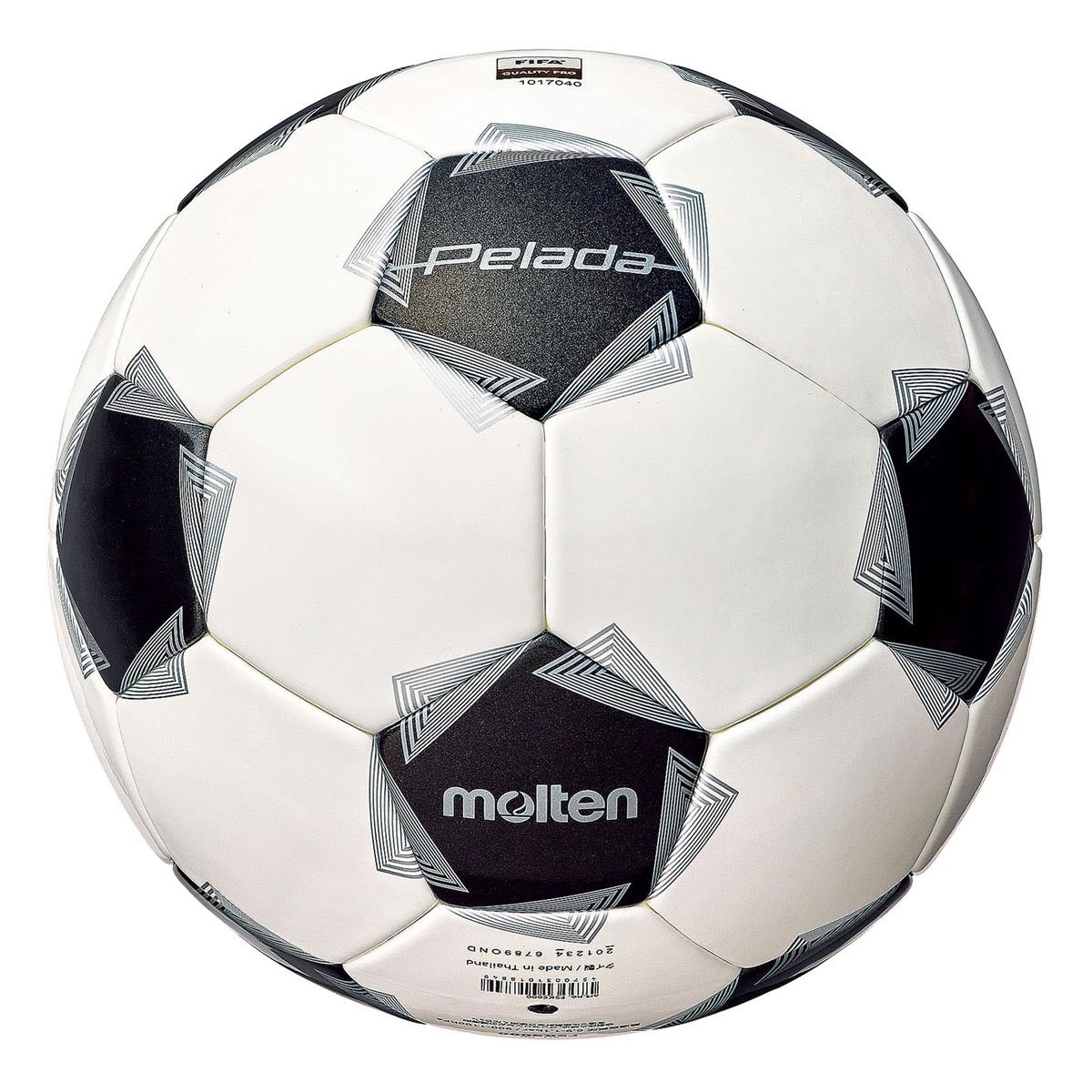 モルテン molten ペレーダ 5000 芝用 5号 F5K5000 スノーホワイトパール サッカーボール ボール 正面