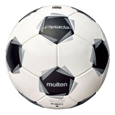 モルテン molten ペレーダ 5000 芝用 5号 F5K5000 スノーホワイトパール サッカーボール ボール 正面