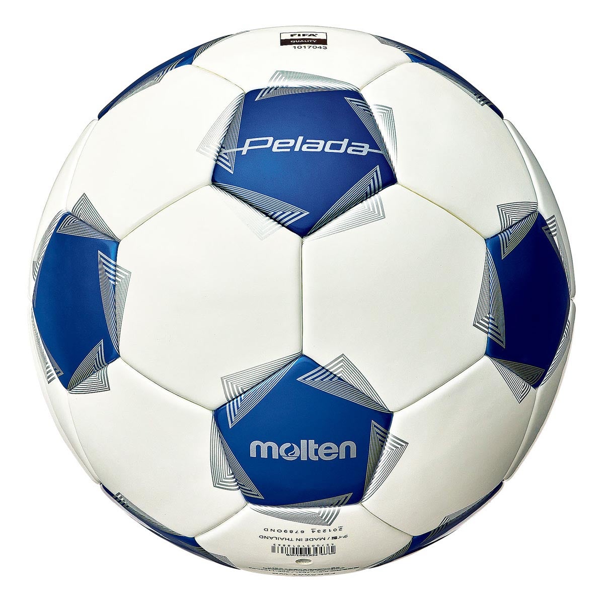 モルテン molten ペレーダ 5000 土用 5号 F5K5001-WB スノーホワイトパール サッカーボール ボール 正面