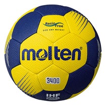 モルテン molten　ハンドボール F3400 1号球 中学生女子/小学生男子 H1F3400-YN イエロー×ネイビー