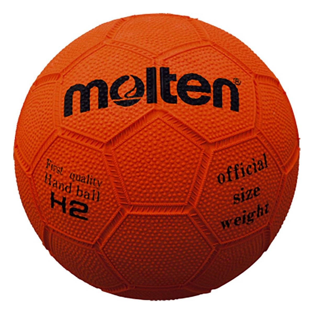 モルテン molten　ハンドボール 2号球 H2 オレンジ　 オレンジ