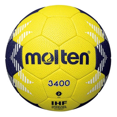 モルテン molten　A3400 ハンドボール 2号球 H2A3400-YN イエロー×ネイビー イエロー×ネイビー