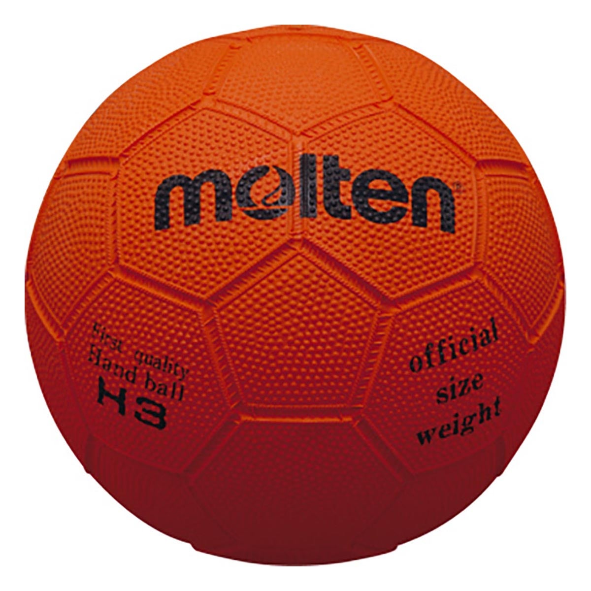 モルテン molten　ハンドボール 3号球 H3 レッド　 レッド