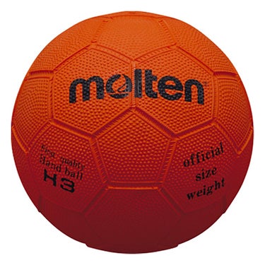 モルテン molten　ハンドボール 3号球 H3 レッド　 レッド