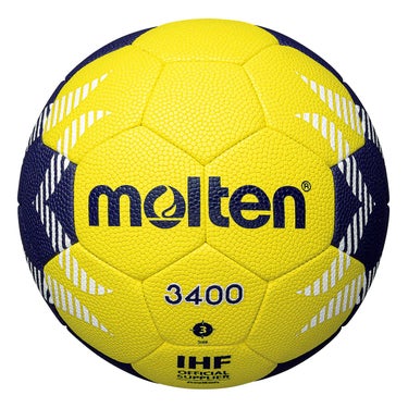 モルテン molten　A3400 ハンドボール 3号球 H3A3400-YN イエロー×ネイビー イエロー×ネイビー