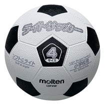 モルテン molten ライトサッカー 軽量4号球 LSF4W 白×黒 白×黒
