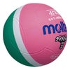 モルテン molten　ライトドッジボール 軽量2号球 SLD2MP 緑×ピンク　 緑×ピンク