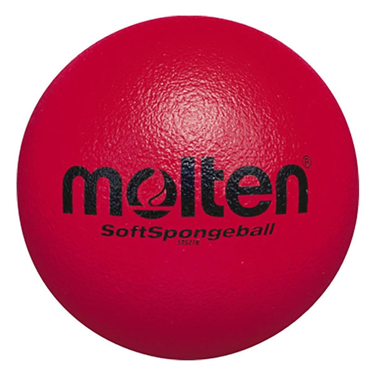 モルテン molten　ソフトスポンジボール Lサイズ STS21R レッド　 レッド