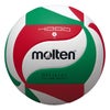 モルテン molten　バレーボール4000 4号球 V4M4000 白×赤×緑　 白×赤×緑