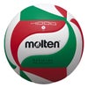 モルテン molten　バレーボール4000 5号球 V5M4000 白×赤×緑　 白×赤×緑